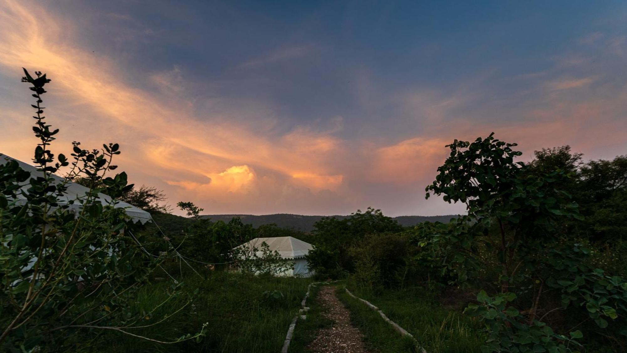 Dera Baghdarrah Nature Retreat Udaipur Eksteriør bilde