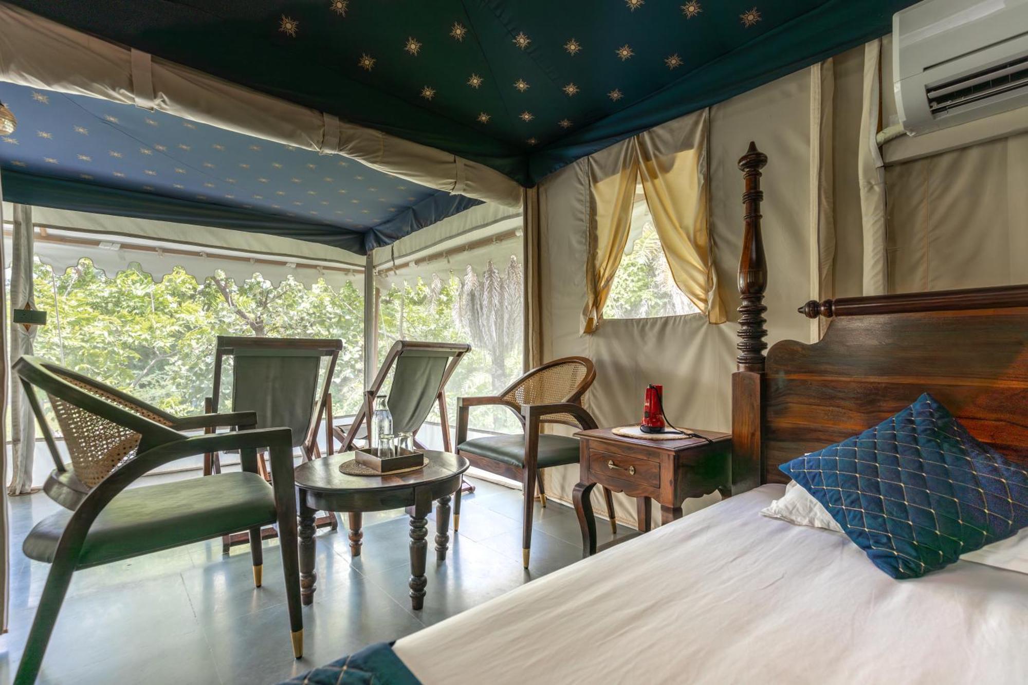 Dera Baghdarrah Nature Retreat Udaipur Eksteriør bilde