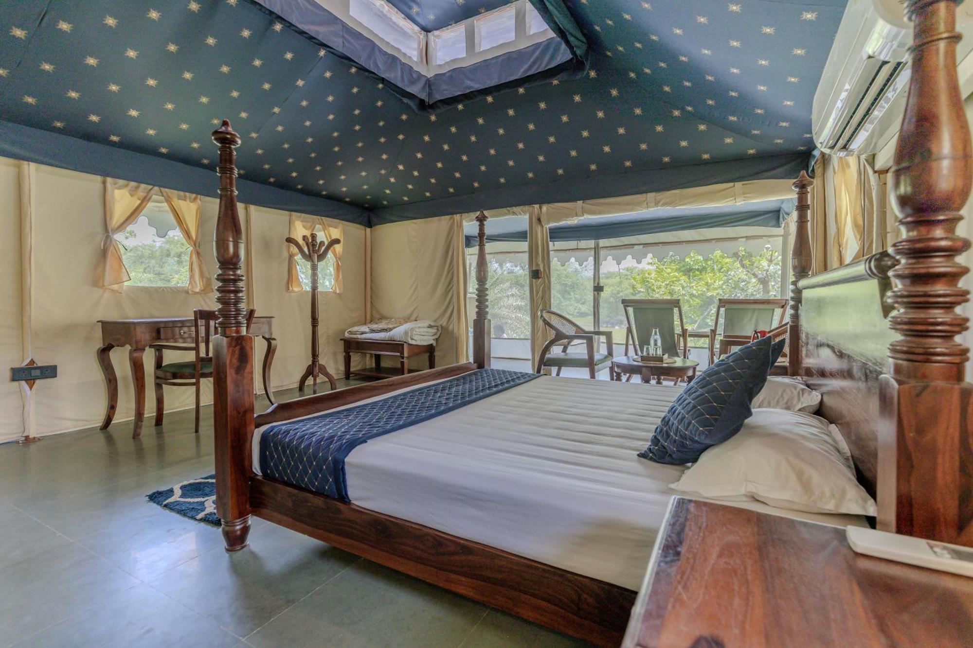 Dera Baghdarrah Nature Retreat Udaipur Eksteriør bilde